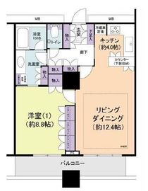 プライマリーナ山下公園グレーシアタワー 14階 間取り図