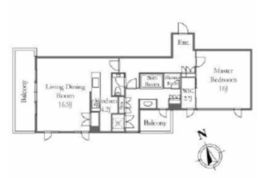 THE CONOE西麻布 4階 間取り図