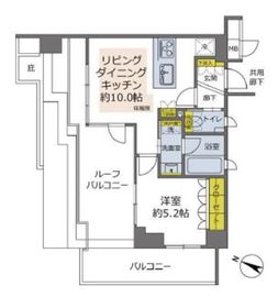 プレミスト文京音羽 4階 間取り図