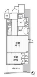 Weave Place Asakusa South (ウィーヴプレイス浅草サウス) 504 間取り図
