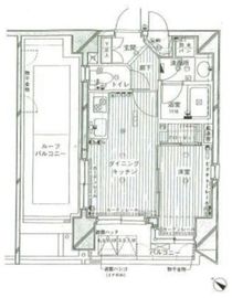 エクセルシオール渋谷 10階 間取り図