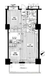 マークスタワー 4階 間取り図