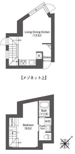 ディームス大井町フォレスト 315 間取り図