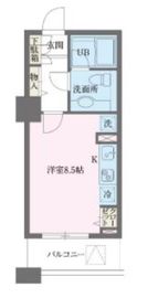 ドゥーエ横浜駅前 407 間取り図