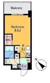 クレド新横浜 904 間取り図