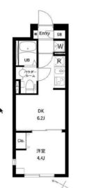 コンポジット千駄木ヒルトップ 302 間取り図