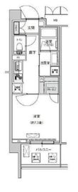 リージア経堂イーストプレイス 626 間取り図