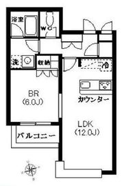 ガーデン用賀 2階 間取り図