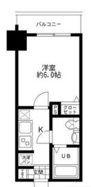 モーニングサイド銀座 302 間取り図