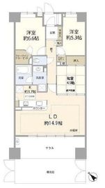 ライオンズマンション横濱元町キャナリシア 1階 間取り図