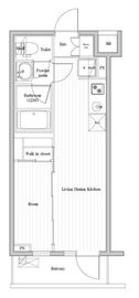 四谷三丁目ステーションレジデンス 206 間取り図