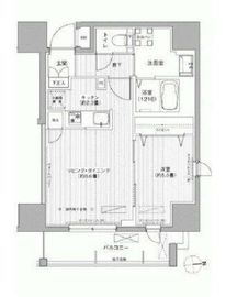 レジェンダリーガーデン赤羽イーストビュー 1201 間取り図