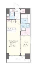 ロバストコート 205 間取り図