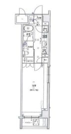 フィース水天宮前 6階 間取り図