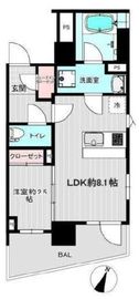 ラコント練馬春日町 2階 間取り図