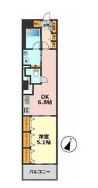 東京グランファースト 3階 間取り図