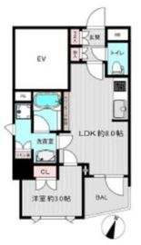 ラコント練馬春日町 3階 間取り図