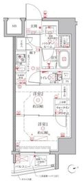 クレイシアIDZ上野 2階 間取り図