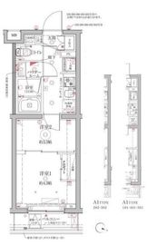 クレイシア西馬込 1階 間取り図