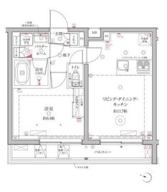 クレイシア西馬込 2階 間取り図