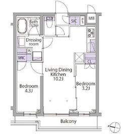 イプセ初台 302 間取り図