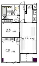 虎ノ門マリンガーデン 1306 間取り図