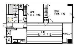 虎ノ門マリンガーデン 1303 間取り図