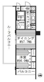 フィース水天宮前 4階 間取り図