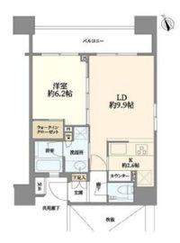 プレシエ横濱馬車道 3階 間取り図