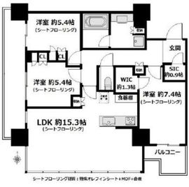 THE YOKOHAMA FRONT TOWER (ザ・ヨコハマフロントタワー) 21階 間取り図