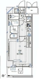 デュアレス愛宕虎ノ門 5階 間取り図