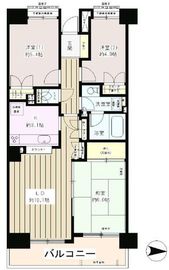 板橋パークホームズ 12階 間取り図