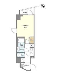 ライトテラス多摩川 601 間取り図