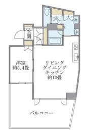 カーサ文京動坂 302 間取り図