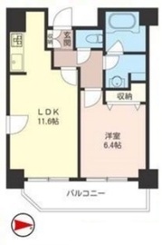 エスティメゾン錦糸町 901 間取り図