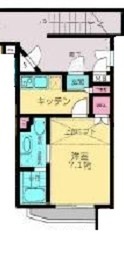 パドマ六本木 102 間取り図