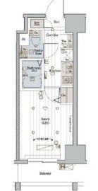 メイクスデザイン川崎Ⅱ 3階 間取り図