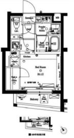 ARKMARK目黒不動前 (アークマーク目黒不動前) 3階 間取り図