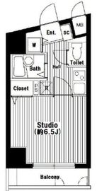 グランド・ガーラ渋谷 10階 間取り図