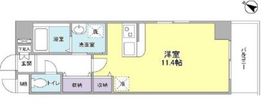 ソリッド大橋 804 間取り図