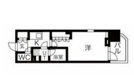 N'sパークレジデンス新宿御苑 201 間取り図