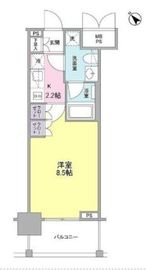 常盤レジデンシア荻窪 410 間取り図