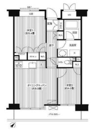 ステラメゾン武蔵小山 7階 間取り図