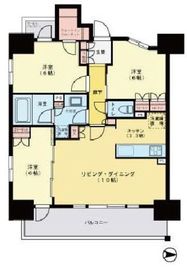 シティテラス東陽町 11階 間取り図