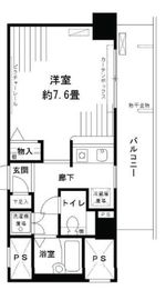 アルテーヌ新横浜 1019 間取り図