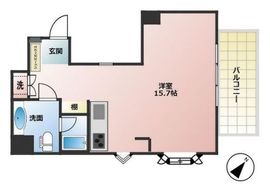 朝日サテライト二番町 9階 間取り図