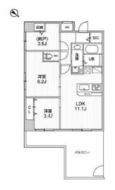 コンフォリア・リヴ志村三丁目 301 間取り図