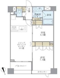 レゾンアレグレ 7階 間取り図