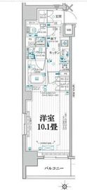 パレステージ大島 5階 間取り図