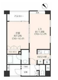 グランドメゾン白山 1階 間取り図